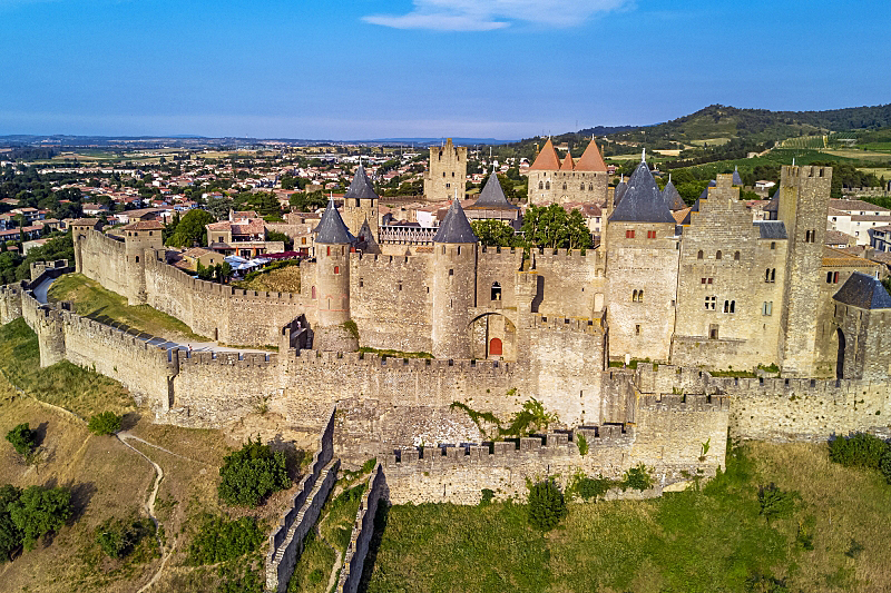 French hotel barge Anjodi - Carcassonne