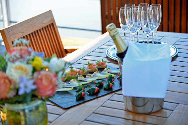 French Barge Impressionniste - Cruising Southern Burgundy Sundeck Treats