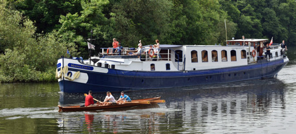 English Barge Magna Carta - Cruising the Royal River Thames England