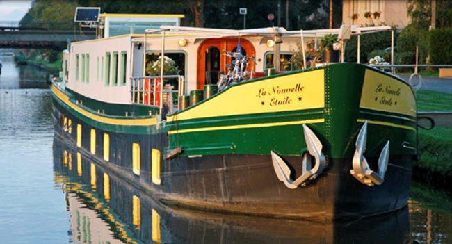 Hotel Barge La Nouvelle Etoile - Cruising France, Holland, Germany & Luxembourg