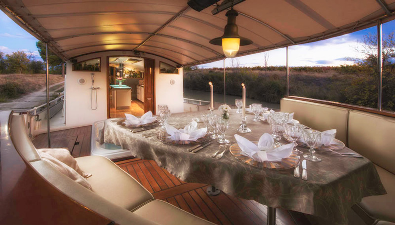 French Barge Roi Soleil - Cruising the south of France
