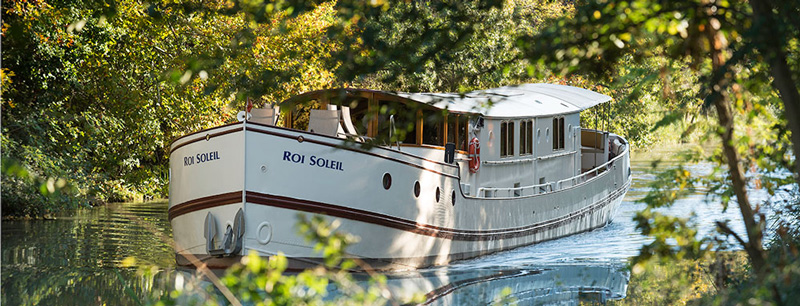 French Barge Roi Soleil - Cruising the south of France
