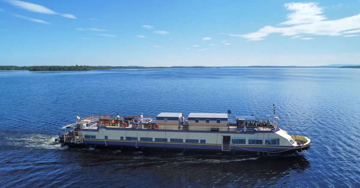 Irish Hotel Barge Shannon Princess Barging in Ireland - Cruising Ireland