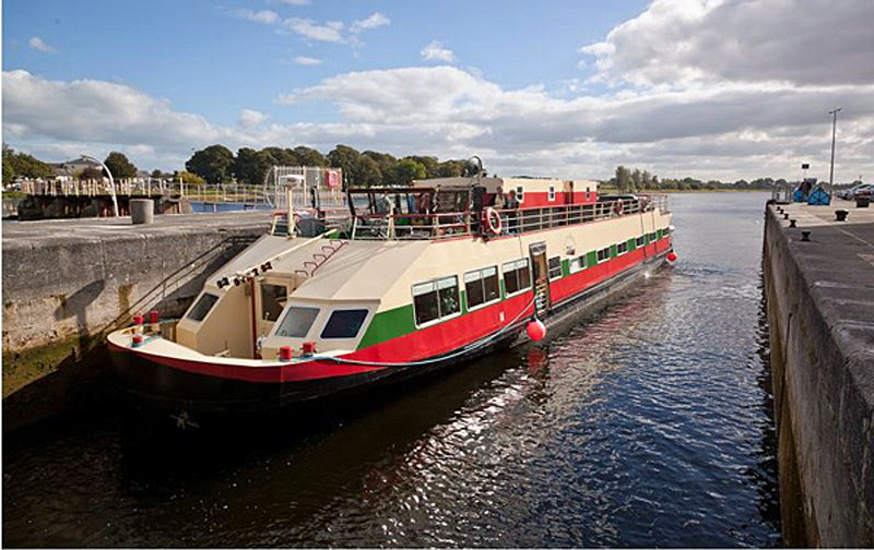 Irish Hotel Barge Shannon Princess - Cruising Ireland