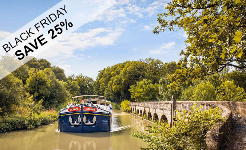 Black Friday Specials 2023 SAVE 25% - Barge Cruises Blog