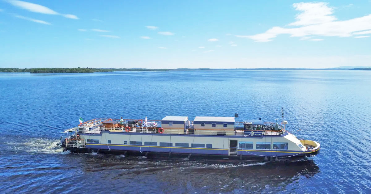 Irish Hotel Barge Shannon Princess has opened 2026 calendar - SUBJECT