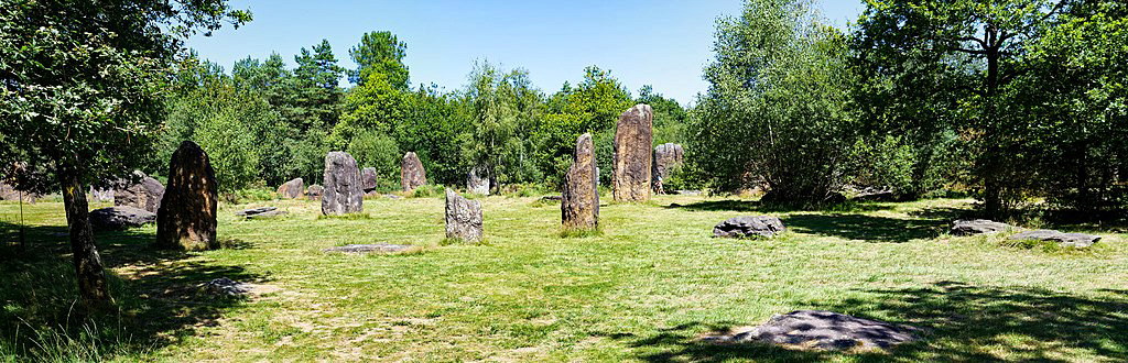 Brittany Menhirs de Monteneuf