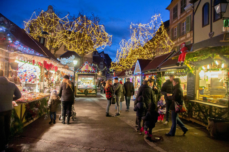 French Christmas Markets Cruise in Alsace-Lorraine France.
