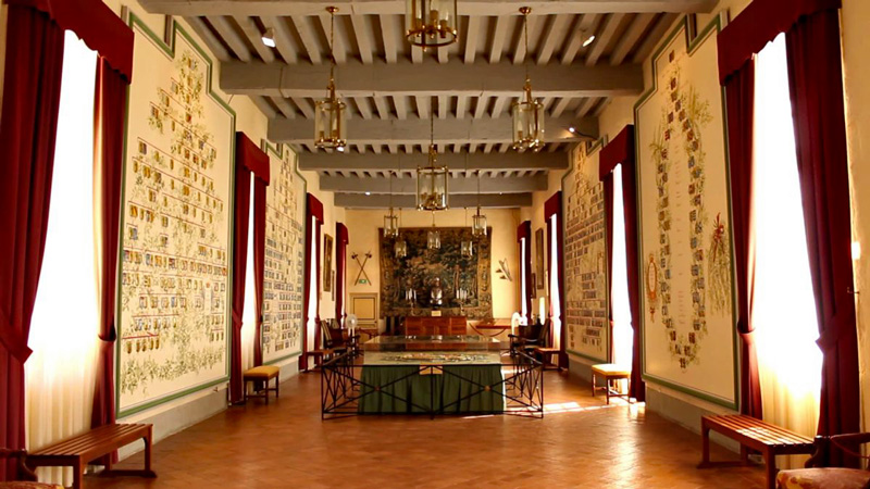 Chateau de Bazoches Grand Gallery Burgundy France - Visit Chateau de Bazoches