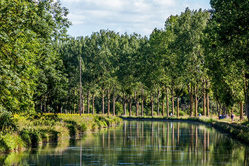 Burgundy canal - Barging in Burgundy France