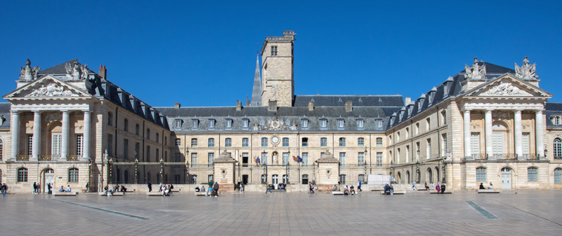 French Hotel Barges - Barging in France - Dijon Palais des Ducs - BargeCharters.com