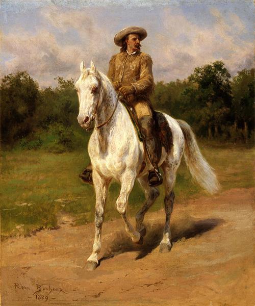Rosa Bonheur Buffalo Bill - Barging in Upper Loire France