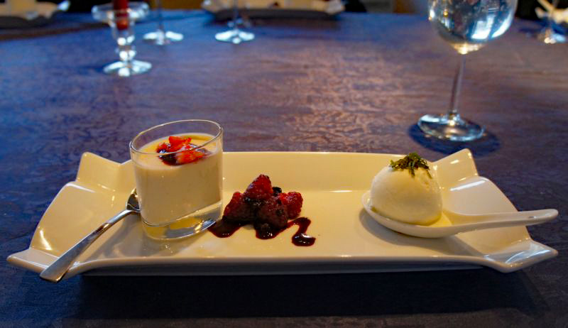 Hotel Barge Panache Dessert - Hotel Barge Panache