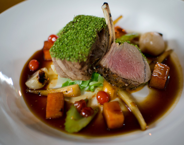 Wild Garlic Earl Grey Lamb