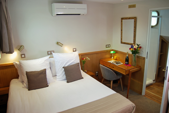 Hotel Barge L'Impressionniste - Renoir Jr Suite, Double