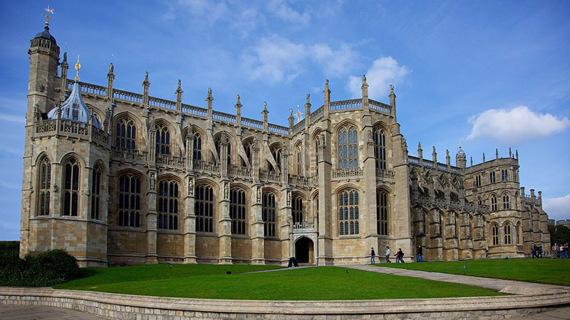 England - Windsor Castle - St George's Chapel. Photo: Wikimedia Commons - Aurelien Guichard CC-SA 2.0