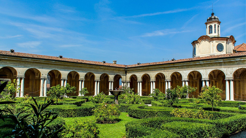 Italy - Mantua Ducal Palace Gardens. Photo: Pixabay - Evelyn Marukovic