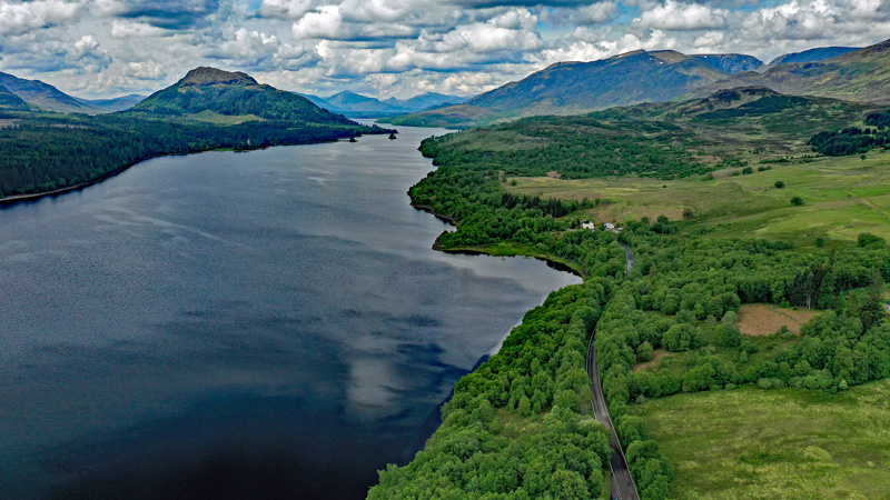 Scotland - Loch Lochy is located between Laggan & Gairlochy. Photo: Wikimedia Commons - PaulT CC-SA 4.0