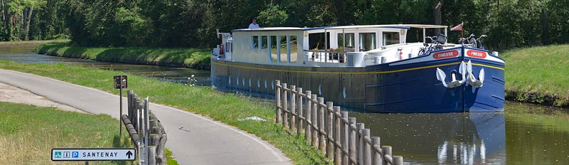 Header Finesse - French Hotel Barge Finesse - barge cruises in Burgundy France