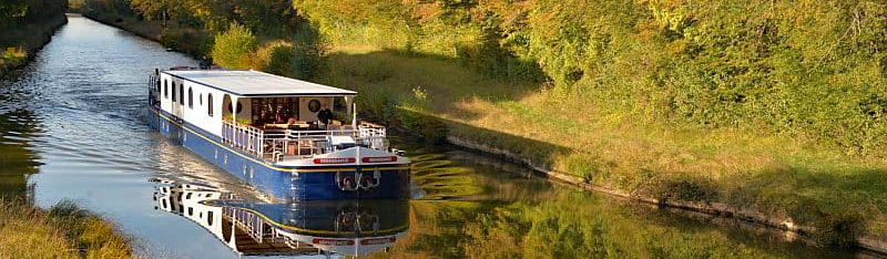 Header REN - French Hotel Barge Renaissance - Barge Cruises & Charters in Burgundy France