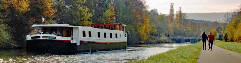 Header SV - French Hotel Barge Savoir - Vivre - Barge Cruises & Charters in Burgundy France